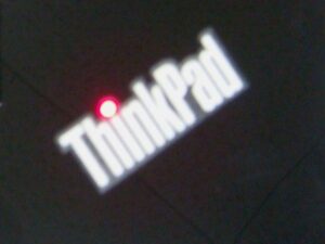 ThinkPAD SL500 i が光る