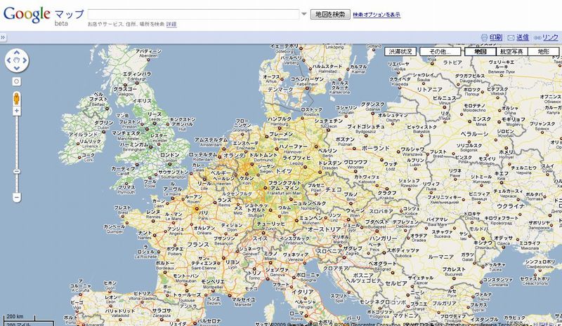 Google マップ 世界地図日本語版 公開 有 ユーアイシステム